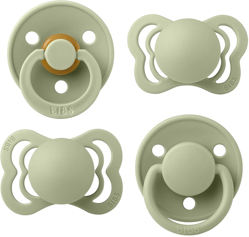 BIBS Try-It Size 1: 0+ months set pentru nou-nascuti si copii Ivory