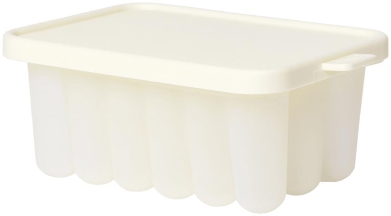 BIBS Baby Food Freezer Tray formă de silicon rezistentă la îngheț Ivory 12 x 8,5 x 5,3 cm 150 ml