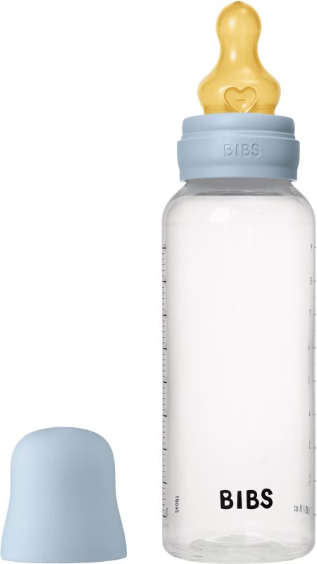 BIBS Anti-Colic Baby Bottle Latex biberon anticolici cu tetină din cauciuc