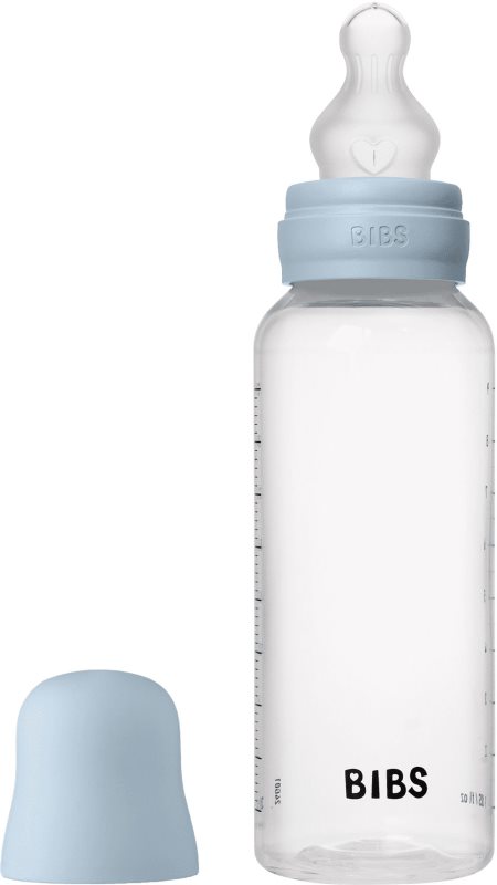 BIBS Anti-Colic Baby Bottle Silicone biberon anticolici cu suzetă din silicon