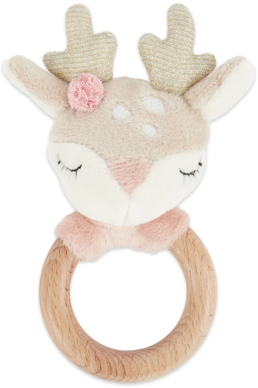Bieco Grasping Toy with Rattle Fawn Ella jucarie cu zornăitoare 0 m+ 1 buc