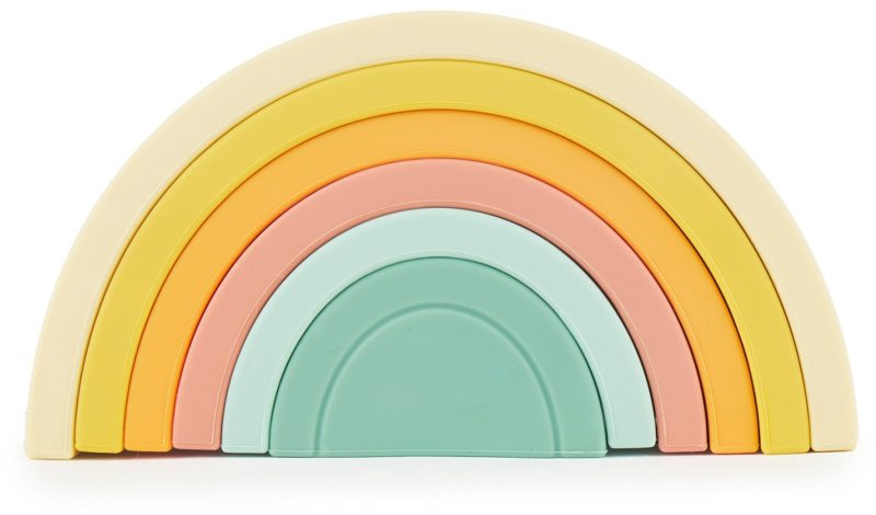 Bieco Silicone Rainbow curcubeu pliabil