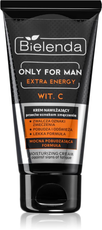 Bielenda Only for Men Extra Energy crema intens hidratanta pentru ten obosit mix de culori 50 ml