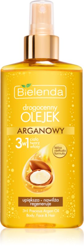 Bielenda Precious Oil  Argan ulei hidratant pe fata , corp si par 150 ml