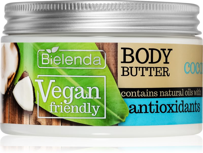 Bielenda Vegan Friendly Coconut unt pentru corp cu efect de hidratare 250 ml