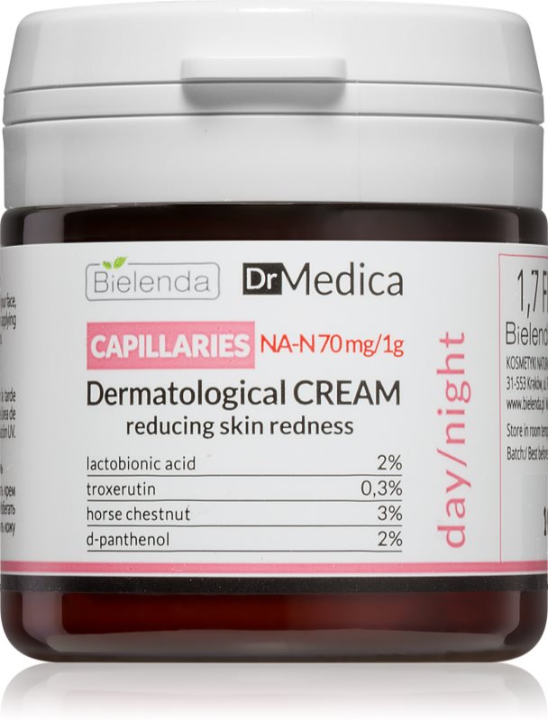 Bielenda Dr Medica Capillaries crema imptriva rosetii si a vizibilitatii venelor 50 ml