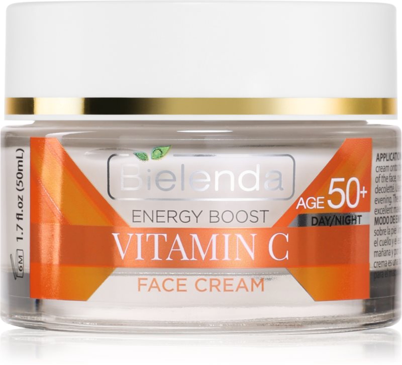 Bielenda Energy Boost cremă pentru față cu vitamina C 50 ml