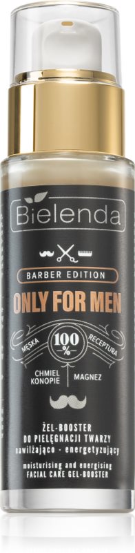 Bielenda Only For Men Barber Edition booster hidratant și energizant 30 ml