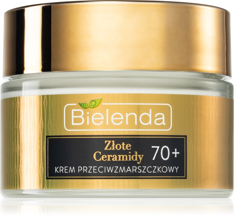 Bielenda Golden Ceramides crema antirid regeneratoare 70+ 50 ml