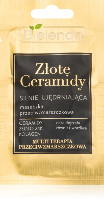 Bielenda Golden Ceramides masca pentru fata cu efect de anti-imbatrinire cu ceramide 1 buc