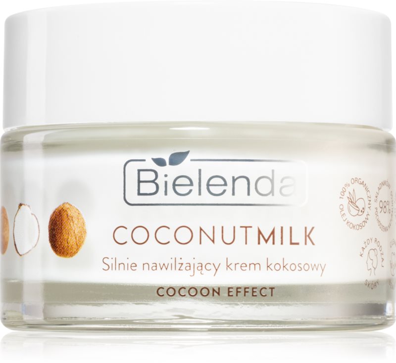 Bielenda Coconut Milk crema de fata hidratanta cu cocos 50 ml