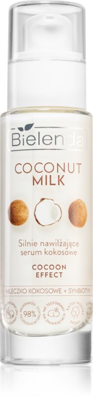 Bielenda Coconut Milk ser hidratant cu cocos 30 ml
