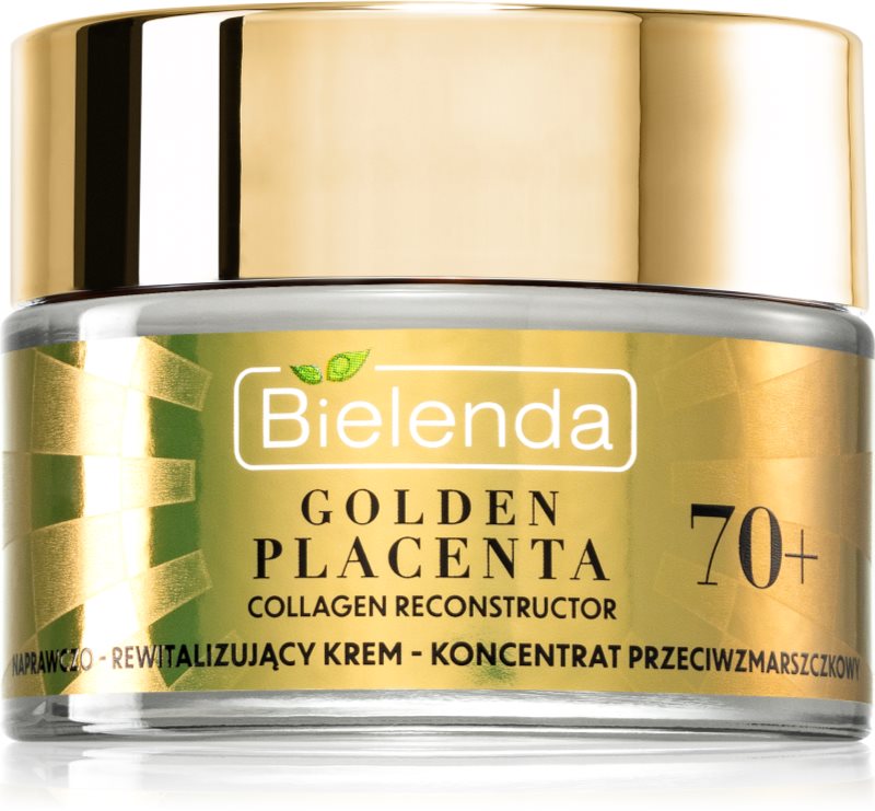 Bielenda Golden Placenta Collagen Reconstructor crema antirid regeneratoare 70+ 50 ml