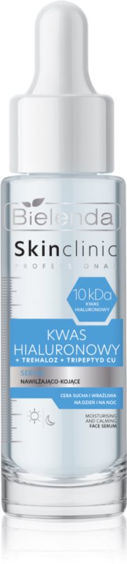 Bielenda Skin Clinic Professional Hyaluronic Acid ser calmant și hidratant 30 ml