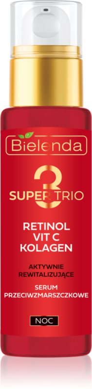 Bielenda Super Trio ser revitalizant pentru noapte 30 ml
