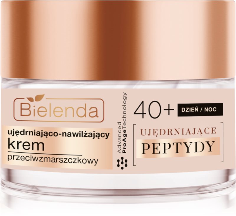 Bielenda Firming Peptides lift crema de fata pentru fermitate antirid 40+ 50 ml