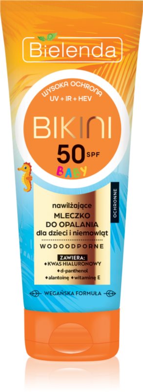Bielenda Bikini lotiune de protectie solara pentru cpoii SPF 50 100 ml