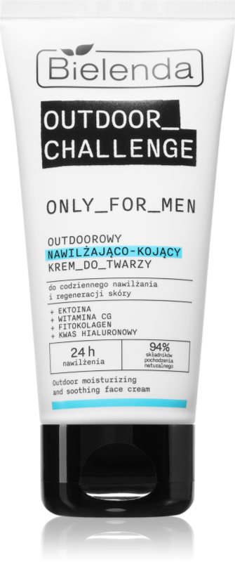 Bielenda Only For Men Outdoor Challenge crema calmanta si hidratanta pentru bărbați 50 ml