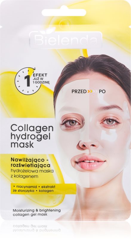 Bielenda Collagen Hydrogel Mask mască hidrogel cu colagen 1 buc