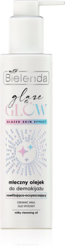 Bielenda GLAZE & GLOW ulei pentru indepartarea machiajului Ulei de curățare 100 ml