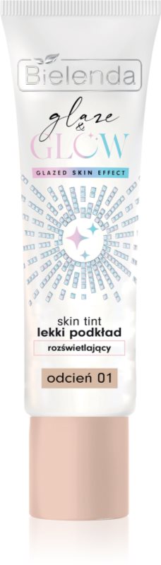 Bielenda GLAZE & GLOW Machiaj usor cu efect de luminozitate