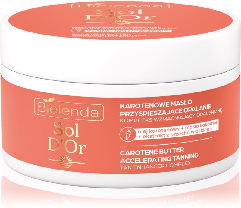 Bielenda Sol D’or unt pentru bronzat pentru corp 200 ml