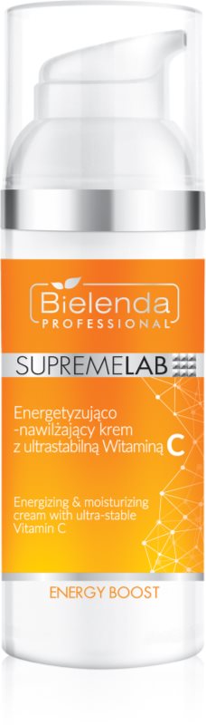 Bielenda Professional Supremelab Energy Boost crema energizanta cu vitamina C 50 ml