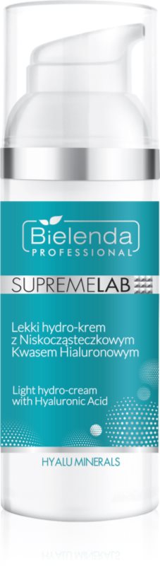 Bielenda Professional Supremelab Hyalu Minerals crema gel pentru hidratare. pentru tenul uscat 50 ml