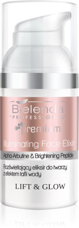 Bielenda Professional Lift & Glow Illuminating Face Elixir stralucirea pielii cu vitamina C 30 ml