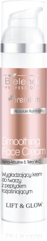 Bielenda Professional Lift & Glow Smoothing Face Cream crema tonifianta pentru o piele mai luminoasa 100 ml