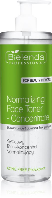 Bielenda Professional Acne Free ProExpert calmant tonic pentru pielea cu imperfectiuni 500 ml