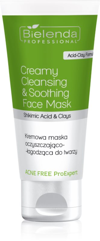 Bielenda Professional Acne Free ProExpert masca pentru curatare si calmare 150 ml