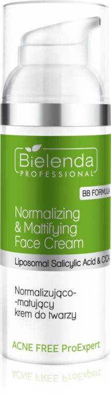 Bielenda Professional Acne Free ProExpert normalizarea si matifierea cremoasa pentru pielea problematica 50 ml