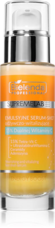 Bielenda Professional Supremelab Energy Boost ser revitalizant cu vitamina C 30 ml