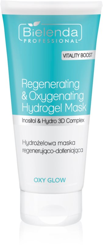 Bielenda Professional Oxy Glow mască intensă cu hidrogel pentru regenerare 150 ml