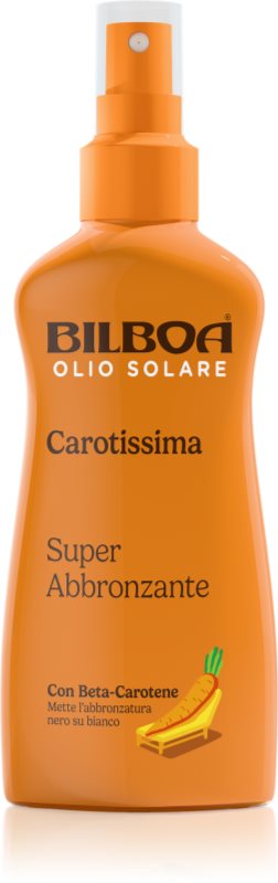 Bilboa Carotissima Olio ulei spray pentru bronzare cu beta-caroten 200 ml