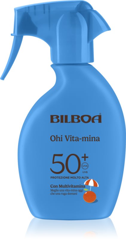Bilboa Ohi Vitamina Trigger spray solar cu vitamine SPF 50+ 250 ml