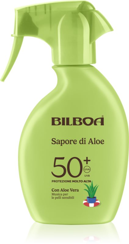 Bilboa Sapore di Aloe Trigger spray solar cu aloe vera SPF 50+ 250 ml