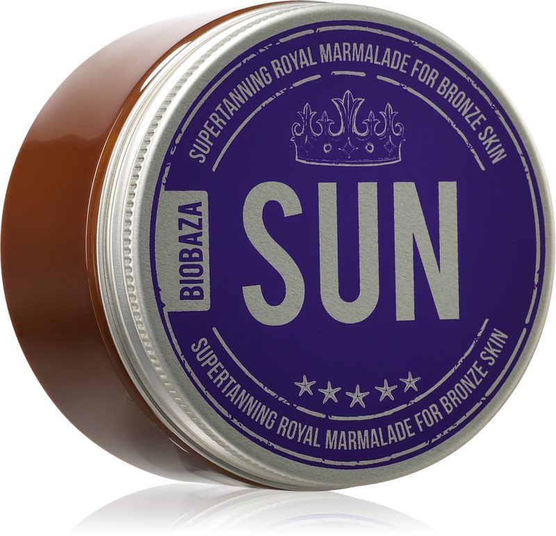 BIOBAZA Sun cremă pentru plaja pentru intensificarea bronzului 250 ml