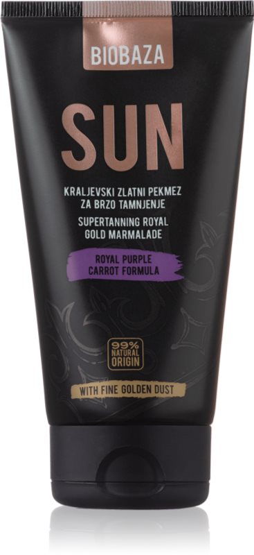BIOBAZA Sun cremă pentru plaja cu beta-caroten 150 ml