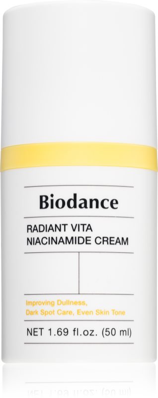 Biodance Radiant Vita Niacinamide Cream crema hidratanta si hranitoare pentru strălucirea și netezirea pielii 50 ml