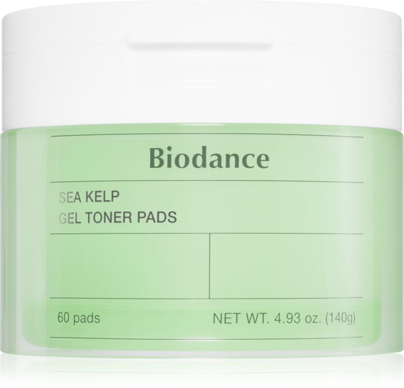 Biodance Sea Kelp Gel Toner Pads dischete de tonifiere cu efect calmant 60 buc