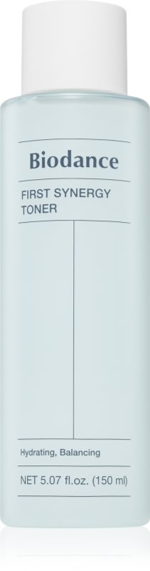 Biodance First Synergy Toner tonic hidratant pentru echilibrarea pH-ului pielii 150 ml