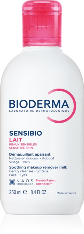 Bioderma Sensibio Lait lapte pentru curatare pentru piele sensibilă 250 ml