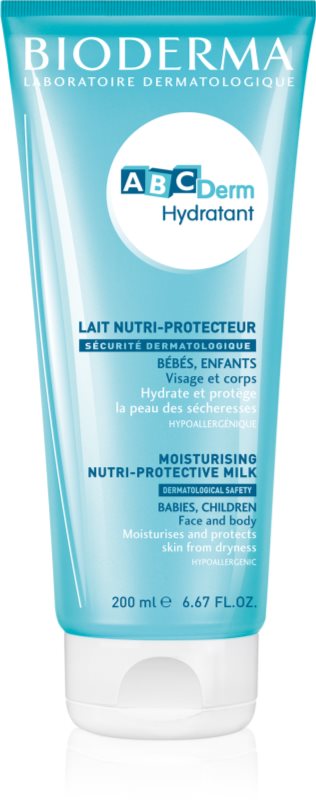 Bioderma ABC Derm Hydratant lapte hidratant pentru fata si corp 200 ml