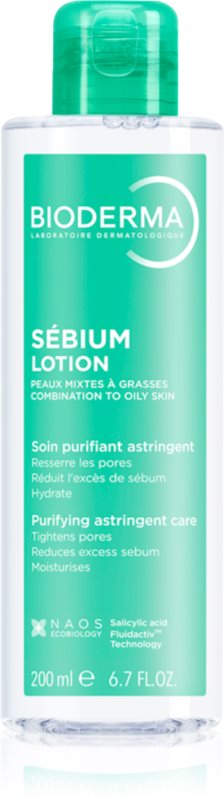 Bioderma Sébium Lotion tonic hidratant pentru ten gras 200 ml
