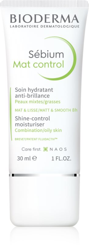 Bioderma Sébium Mat Control crema hidratanta usoara pentru piele lucioasa cu pori dilatati 30 ml
