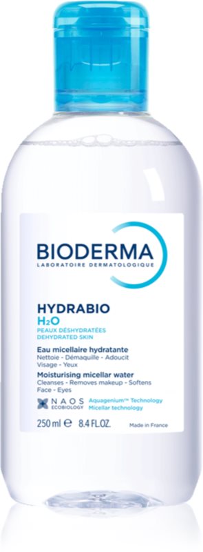 Bioderma Hydrabio H2O apa pentru curatare cu particule micele pentru piele deshidratata