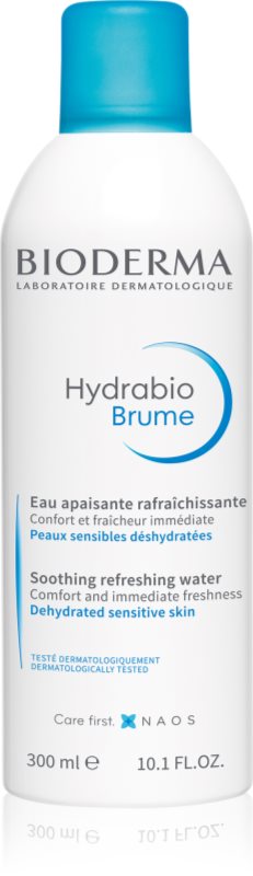 Bioderma Hydrabio Brume spray pe baza de apa pentru reimprospatare pentru piele deshidratata 300 ml