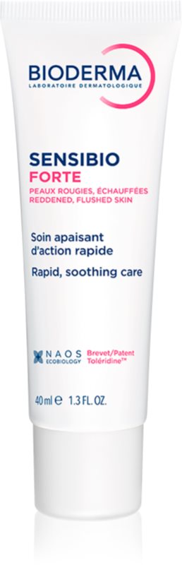 Bioderma Sensibio Forte crema calmanta si hidratanta pentru piele sensibila cu tendinte de inrosire 40 ml